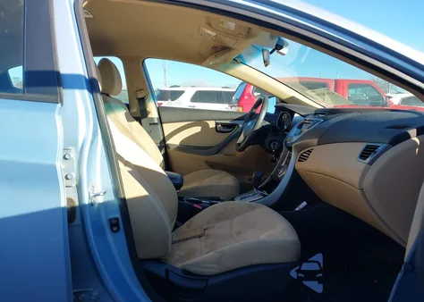 2012 Hyundai Elantra Gls (Ulsan Plant) from USA, damaged, VIN KMHDH4AE3CU348153